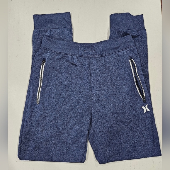 Hurley Blue Sweatpants Comfortable Joggers - Picture 3 of 6